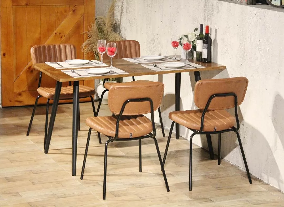 Leather Dining Chairs: